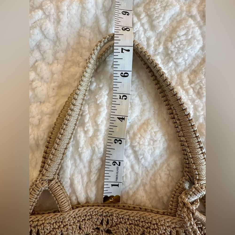 The Sak Tan Crochet Tote Bag - Picture 6 of 8